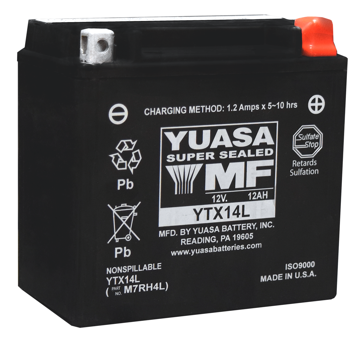 Ytx L Yuasa Battery Inc