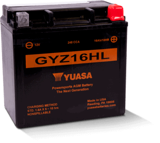 GYZ Series AGM Batteries - Yuasa Battery, Inc.