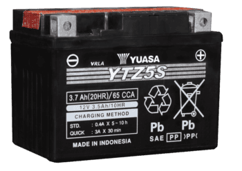 Yuasa YTX14-BS AGM Battery - Cycle Gear